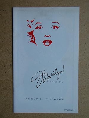 Marilyn! The Musical. Theatre Programme.