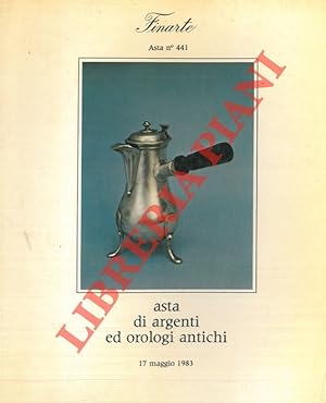 Asta di argenti ed orologi antichi. 1983.