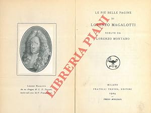 Le più belle pagine di Lorenzo Magalotti scelte da Lorenzo Montano.
