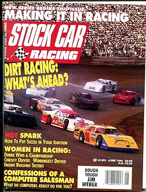 Stock Car Racing 6/1991-Women In Racing-Debbie Lunsford-Chrissie Oliver-VG