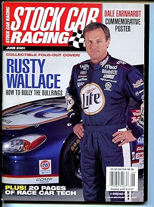 Stock Car Racing 6/2001-#2 Rusty Wallace-Dale Earnhardt Busch-Ryan Newman-VF