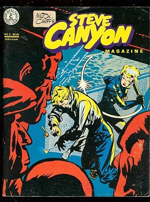 STEVE CANYON MAGAZINE #5 1984-MILTON CANIFF COMIC ART FN