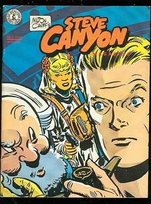 STEVE CANYON MAGAZINE #6 1984-MILTON CANIFF COMIC ART FN