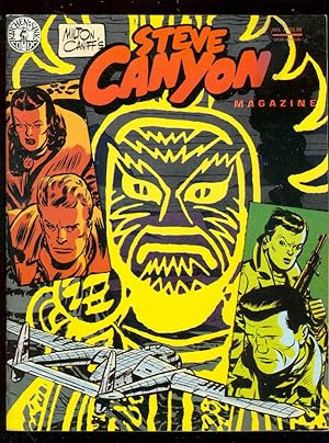 STEVE CANYON MAGAZINE #7 1984-MILTON CANIFF COMIC ART FN-
