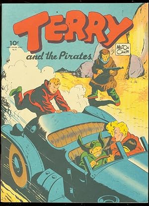 TERRY AND THE PIRATES #6 1983-LARGE FEATURE-CANIFF ART VF/NM