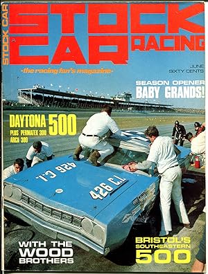 Stock Car Racing 6/1968-Richard Petty-Daytona 500-NASCAR-Wood Bros.-FN