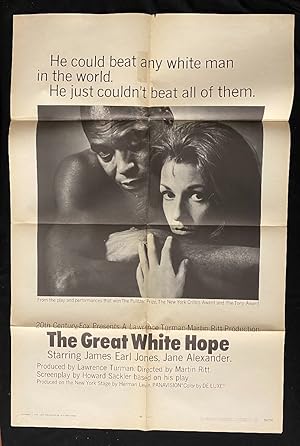 GREAT WHITE HOPE-1970-ONE SHEET-FR/G-DRAMA-SPORT-JAMES EARL JONES-ALEX FR/G
