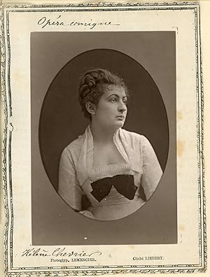 Lemercier, Paris, Hélène Chevrier de l'Opéra Comique
