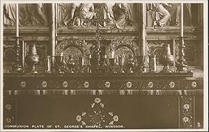United Kingdom, Windsor, St. George's Chapel. Communion Plate