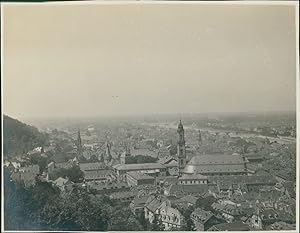 Allemagne, Heidelberg, Vue générale