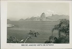 Bresil, Rio de Janeiro, Visto de Niterói
