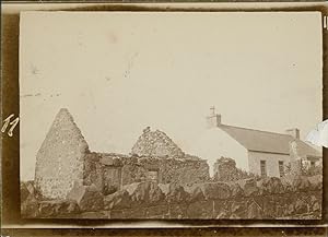 North Ireland, House ruins near Giant's Causeway