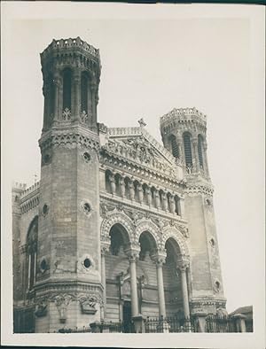 France, Lyon, Notre Dame de Fourvière, 1925