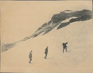 France, Ascension en montant au Buet (Chamonix), cca. 1900