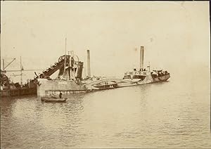 Sur le bateau "Mabel Grace", cca. 1900