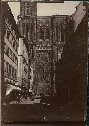 France, Strasbourg, La Cathédrale, 1901