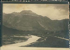 Suisse, Vallée de l'Inn, 1908