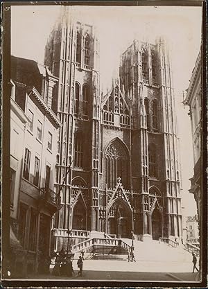 Belgique, Bruxelles, Ste Gudule, cca. 1905