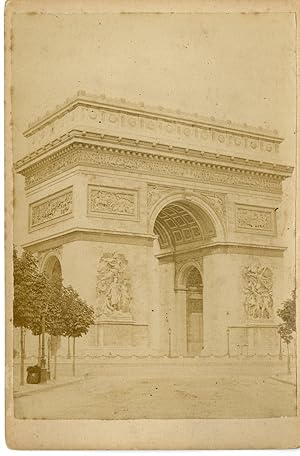 France, Paris, arc de l'Etoile