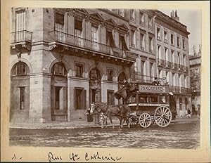 Bordeaux, Rue Sainte Catherine, ca. 1900
