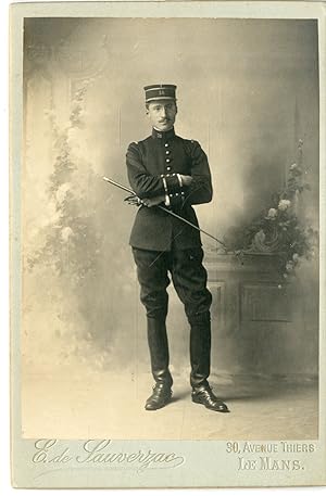 Paul Gourraud militaire, 1910