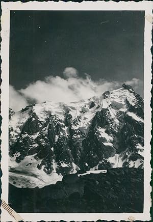 Vallée de Chamonix, Mont-Blanc, les Grands Mulets