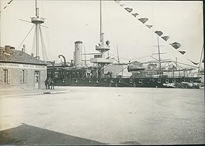 Marseille, croiseur grec au port