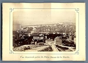 France, Marseille, Vue prise du Notre Dame de la Garde