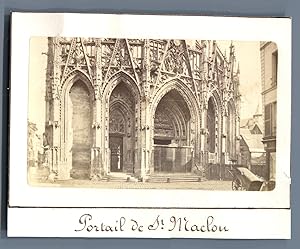 France, Rouen, Portail de l'Eglise Saint-Maclou