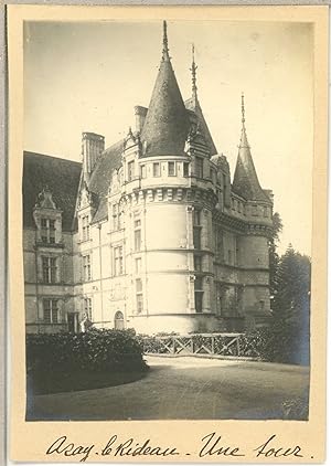 France, Château d'Azay le Rideau, Une Tour