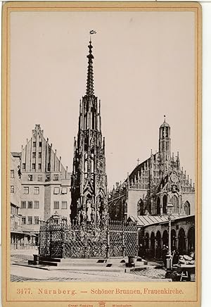 Ernst Roepke, Deutschland, Nürnberg, Schöner Brunnen, Frauenkirche