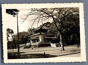 Indochine, Saigon, Temple du souvenir annamite au Jardin Botanique