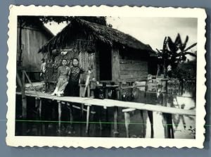 Vietnam, Village dans le delta de Mékong