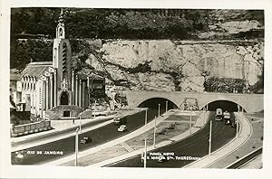 Brasil, Rio de Janeiro, Tunel Novo, e Igreja santa Theresinha