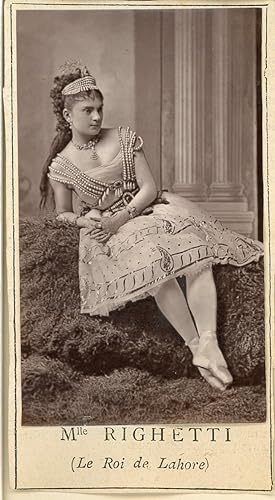 Paris, Théâtre. Mlle Righetti (Le Roi de Lahore)