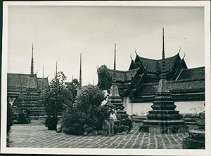Thailand, Bangkok, Entrance to the Emerald Palace