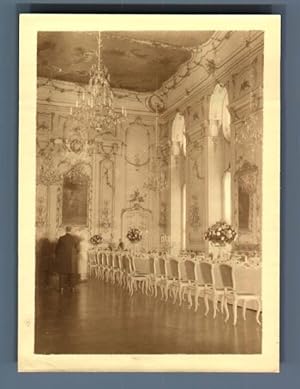 Czech Republic, Krom  í , intérieur de palais, grande salle de réception