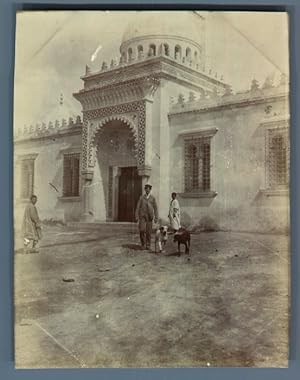Algérie, Aumale (           ), Portail de la Mosquée d'Aumale