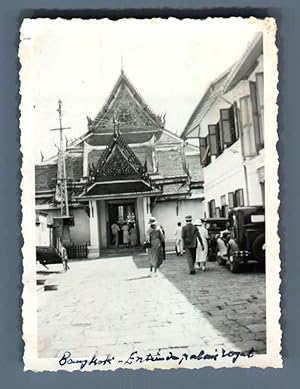 Siam, Bangkok, L'Entrée du Palais Royal
