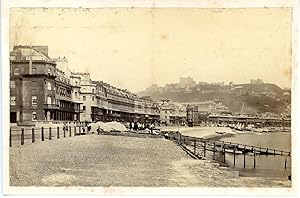 Angleterre, England, Douvres, Dover, Sea Front, East Cliff and the castle