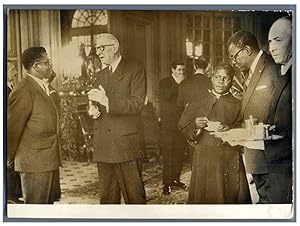 Le Général de Gaulle et le Président congolais Fulbert Youlou