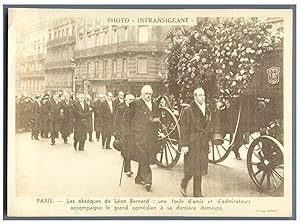 France, Paris, Les obsèques de Léon Bernard
