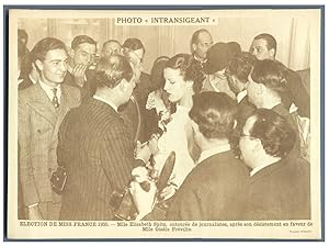 France, Elections de Miss France 1935, Mlle. Elisabeth Spitz