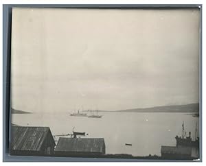 Norvège, Paysage avec des bateaux. Landscape with ships