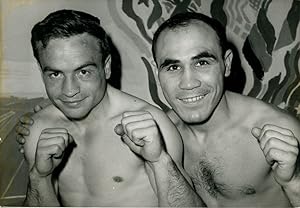 Boxe, Alonzo (Espagne) et Félix Brami (France)