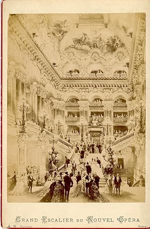 France, Paris, Grand Escalier du Nouvelle Opéra