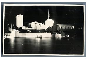 France, Paris, Exposition Universelle de 1937. Illuminations nocturnes