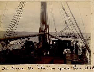 On board of the "Eton" ship