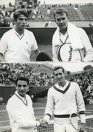 Les tennismen Drysale, Barthes et Darmon, Diepraam, 1965