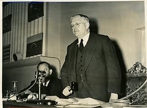 Herbert Evatt, président de la troisième session de l'ONU